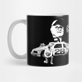 cale yarborough black and white Mug